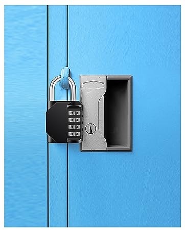 ZHEGE Luggage Locks TSA Approved Cable Lock Flexible, 4 Digit - Travel With Glen