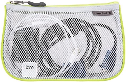 Travelon Set of 3 Assorted Piped Pouches, Brights, One Size - Travel With Glen