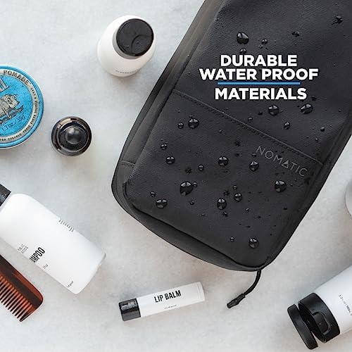 NOMATIC Toiletry Bag - Water Resistant Storage Case for Shaving - Travel With Glen