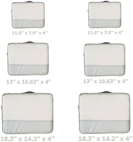 Packing Cubes for Travel Accessories Luggage Organizer Bag Set Clothes - Travel With Glen