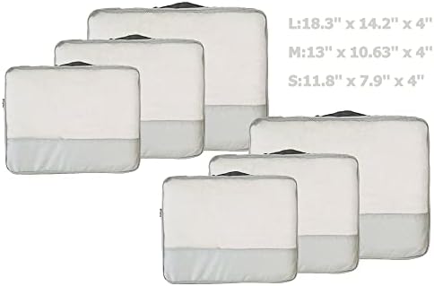 Packing Cubes for Travel Accessories Luggage Organizer Bag Set Clothes - Travel With Glen
