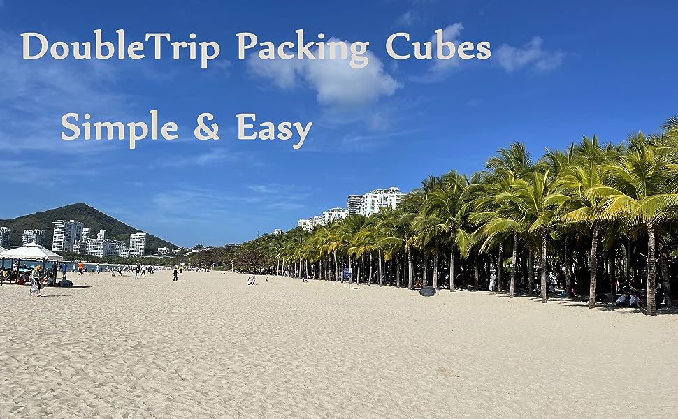 Packing Cubes for Travel Accessories Luggage Organizer Bag Set Clothes - Travel With Glen