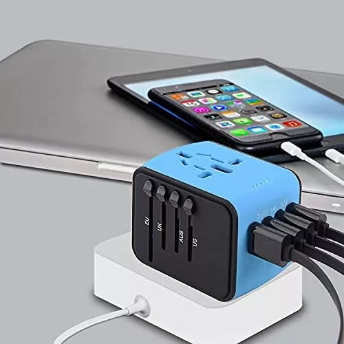 International Travel Adapter Universal Power Adapter Worldwide All in One - Travel With Glen