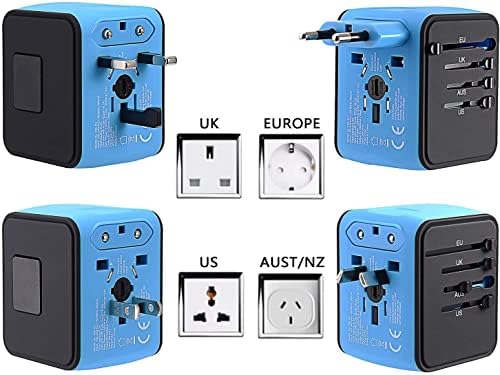 International Travel Adapter Universal Power Adapter Worldwide All in One - Travel With Glen