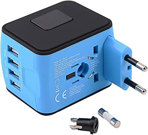 International Travel Adapter Universal Power Adapter Worldwide All in One - Travel With Glen