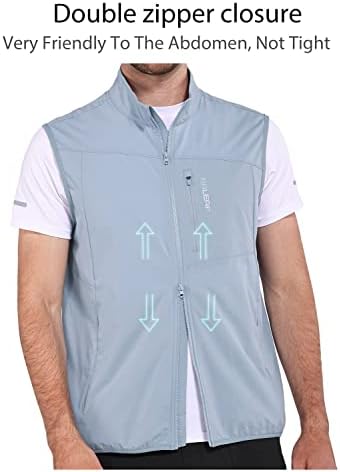 BALEAF Men's Golf Vest Lightweight Sleeveless Running Stretch Breathable Running - Travel With Glen