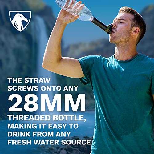 Survivor Filter Personal Water Purifier Survival Straw - Lightweight and - Travel With Glen