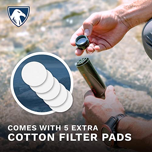 Survivor Filter Personal Water Purifier Survival Straw - Lightweight and - Travel With Glen