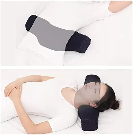 SoftSense Cervical Neck Pillow for Sleeping, Memory Foam Pillow Neck - Travel With Glen