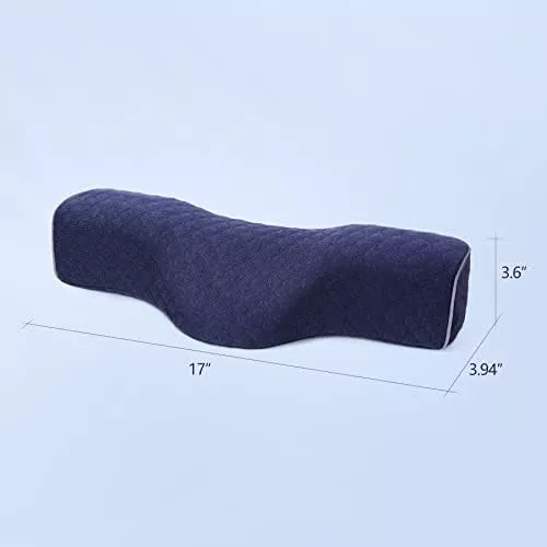SoftSense Cervical Neck Pillow for Sleeping, Memory Foam Pillow Neck - Travel With Glen