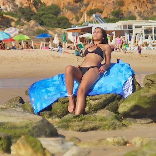 REETUAL Quick Dry Beach Towel, Sandproof Beach Blanket. 70 x - Travel With Glen
