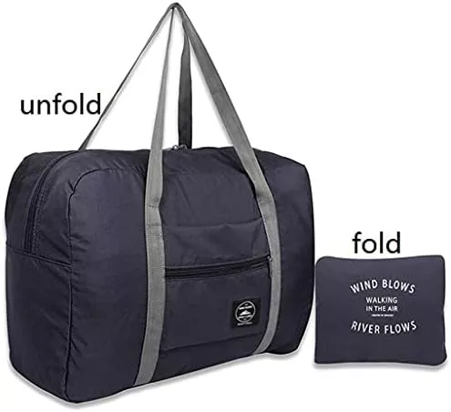 Large Capacity Foldable Fashion Travel Bag for Women Men, Lightweight - Travel With Glen