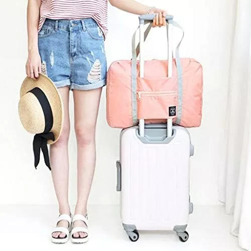 Large Capacity Foldable Fashion Travel Bag for Women Men, Lightweight - Travel With Glen