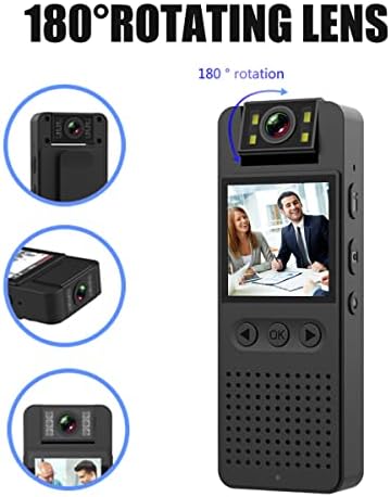KONPCOIU Body Camera, Police Body Cam Video Full HD 1080P, - Travel With Glen