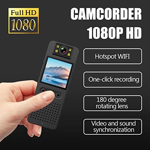 KONPCOIU Body Camera, Police Body Cam Video Full HD 1080P, - Travel With Glen