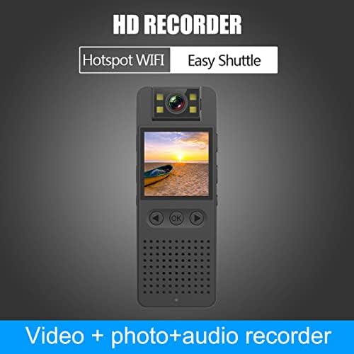 KONPCOIU Body Camera, Police Body Cam Video Full HD 1080P, - Travel With Glen