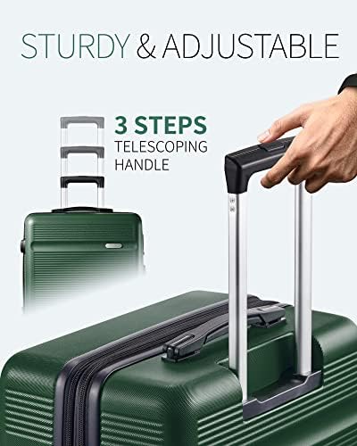 Zitahli Luggage Sets, Expandable Suitcase Set 3 Piece Luggage Set, - Travel With Glen
