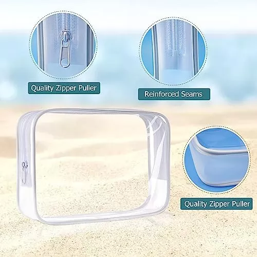 Cosywell Travel Size Toiletries Plastic Squeeze Bottles 4pcs 3.4 oz - Travel With Glen