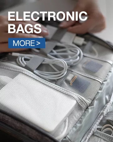 BAGSMART Electronics Organizer Travel Case, Small Travel Cable Organizer Bag - Travel With Glen