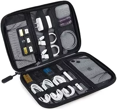 BAGSMART Electronics Organizer Travel Case, Small Travel Cable Organizer Bag - Travel With Glen Travel gadgets