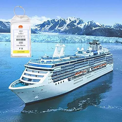 Swatom Cruise Luggage Tags PVC Holders -Waterproof-Clear Luggage Tag-Zip Seal-Etag - Travel With Glen