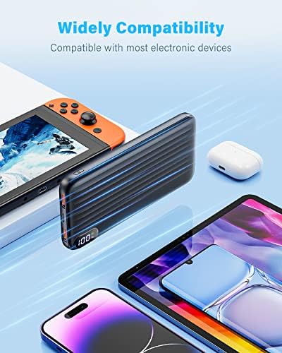 KEOLL Portable Charger 15000mAh Power Bank with 22.5W Fast Charging, - Travel With Glen