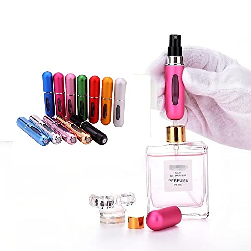 Portable Mini Refillable Perfume Atomizer Bottle Spray, Scent Pump Case - Travel With Glen