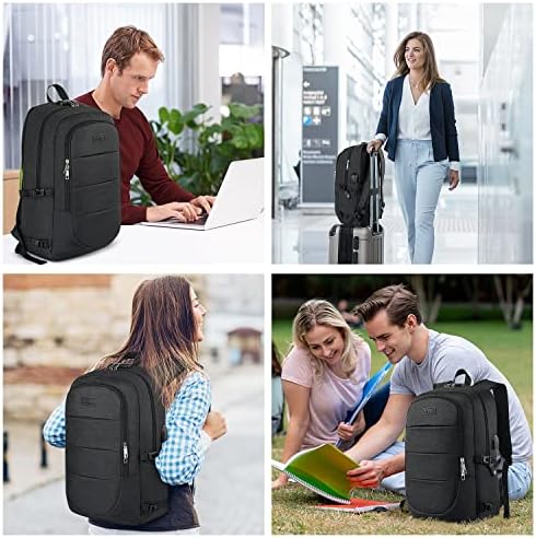 AMBOR Travel Laptop Backpack,17.3 inch Anti Theft Business Laptop Carry - Travel With Glen