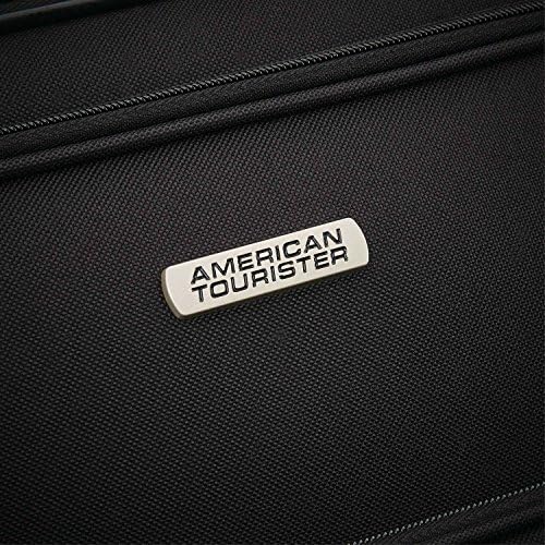 American Tourister Fieldbrook XLT Softside Upright Luggage, Black, 4-Piece Set - Travel With Glen