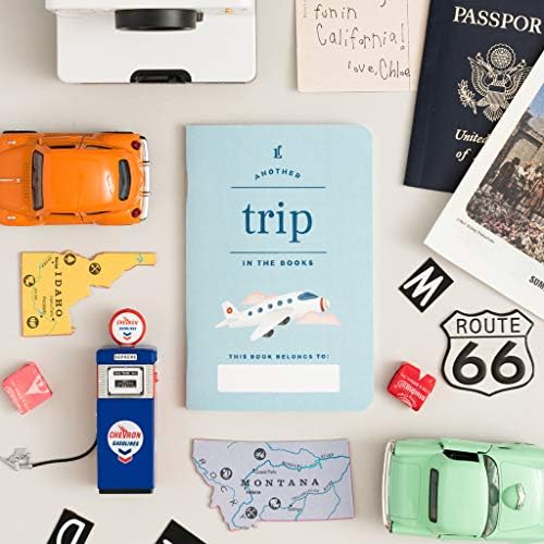 Letterfolk Kids Trip Passport Journal — Travel-sized Trip Book for - Travel With Glen