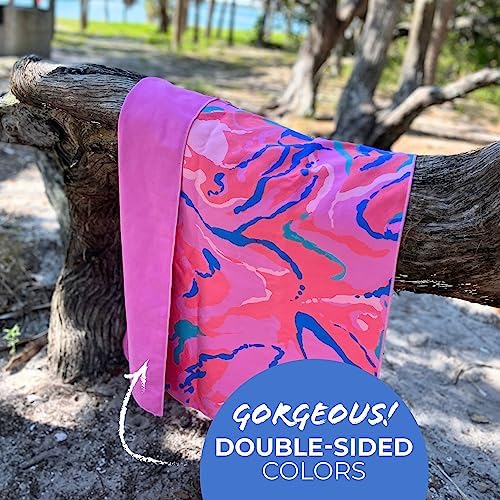 PRIS+SAND Quick Dry Towel for Adults | Extra Large, XL - Travel With Glen