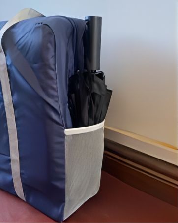 SRVR Travel in Style Foldable Personal Item Bag for Airlines - Travel With Glen