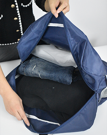 SRVR Travel in Style Foldable Personal Item Bag for Airlines - Travel With Glen