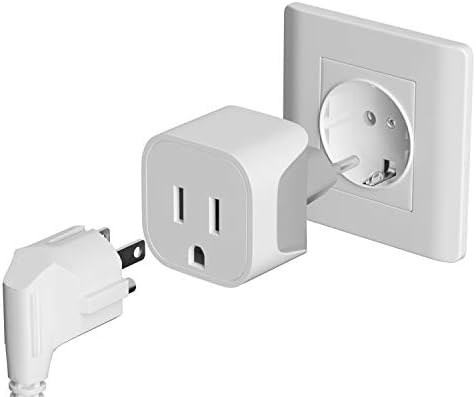 Bates- European Plug Adapter, 2 pc, Travel Adapter, US to - Travel With Glen