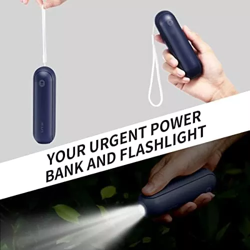 JISULIFE Portable Handheld Fan, Mini Pocket Hand Fan, Small Battery - Travel With Glen