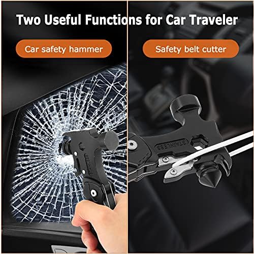 16 in 1 Multitool Hammer, 19 Tools Camping Accessories, Portable - Travel With Glen