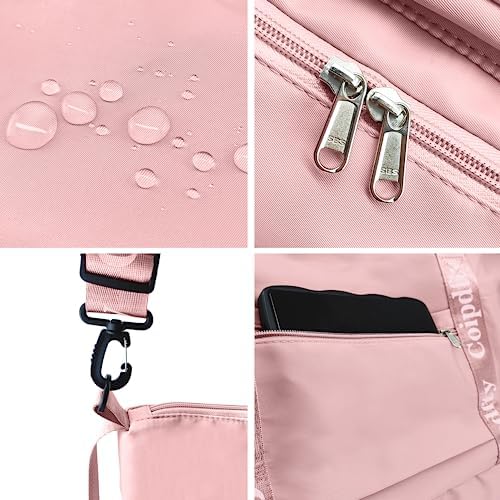 Foldable Dry/Wet Separation Travel Duffle Bag for Women Carry On - Travel With Glen