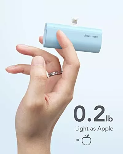 Charmast Small Portable Charger 5000mAh, Ultra-Compact 20W PD Fast Charging - Travel With Glen