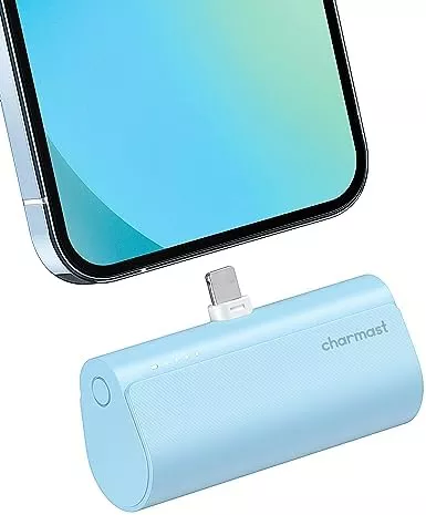 Charmast Small Portable Charger 5000mAh, Ultra-Compact 20W PD Fast Charging - Travel With Glen Portable charger