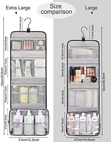 Relavel Travel Toiletry Bag for Men, Hanging Toiletry Bag for - Travel With Glen