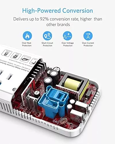BESTEK 2000W Travel Voltage Converter, Power Step Down 240V to - Travel With Glen