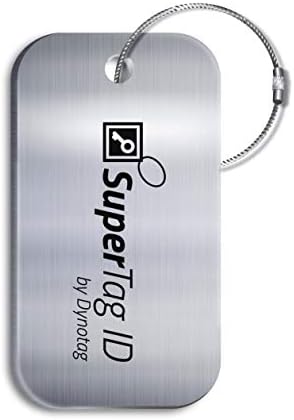 Dynotag® Sentry Series Solid Metal Web Enabled Smart Luggage ID - Travel With Glen