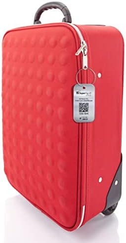 Dynotag® Sentry Series Solid Metal Web Enabled Smart Luggage ID - Travel With Glen