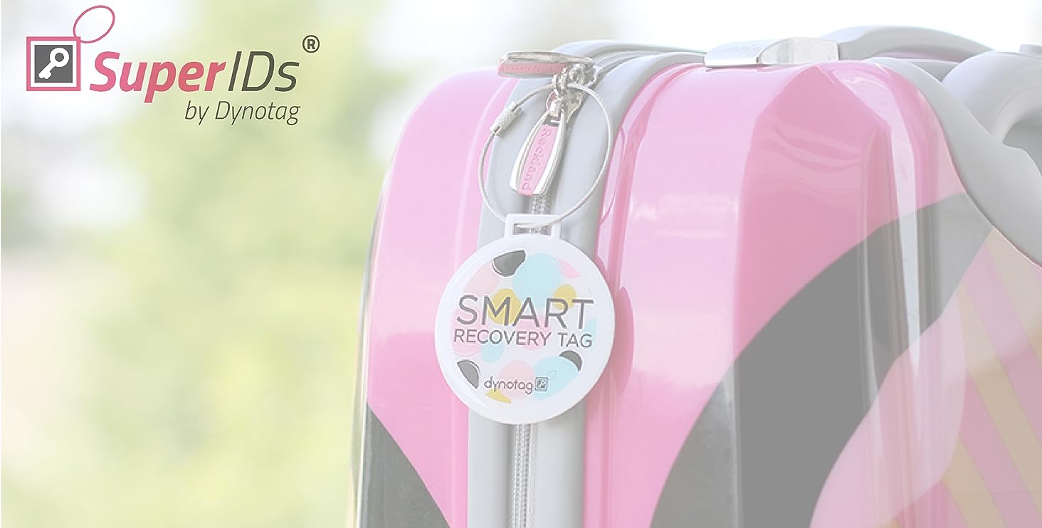 Dynotag® Sentry Series Solid Metal Web Enabled Smart Luggage ID - Travel With Glen