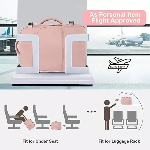 Sinaliy Travel Backpack for Women, Personal Item Size Flight Approved, - Travel With Glen