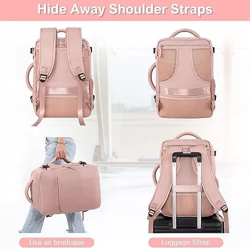 Sinaliy Travel Backpack for Women, Personal Item Size Flight Approved, - Travel With Glen