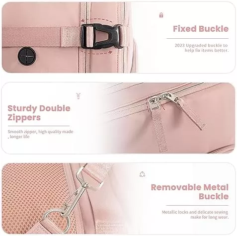 Sinaliy Travel Backpack for Women, Personal Item Size Flight Approved, - Travel With Glen