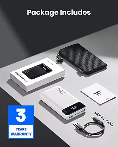 INIU Portable Charger, 22.5W PD3.0 QC4.0 Fast Charging LED Display - Travel With Glen