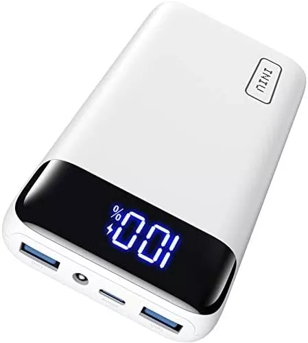 INIU Portable Charger, 22.5W PD3.0 QC4.0 Fast Charging LED Display - Travel With Glen Portable charger