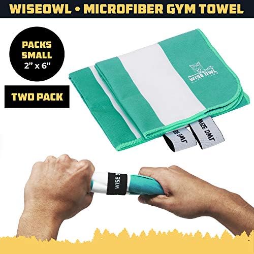 Wise Owl Outfitters Beach Towel and Yoga Towel - Quick - Travel With Glen